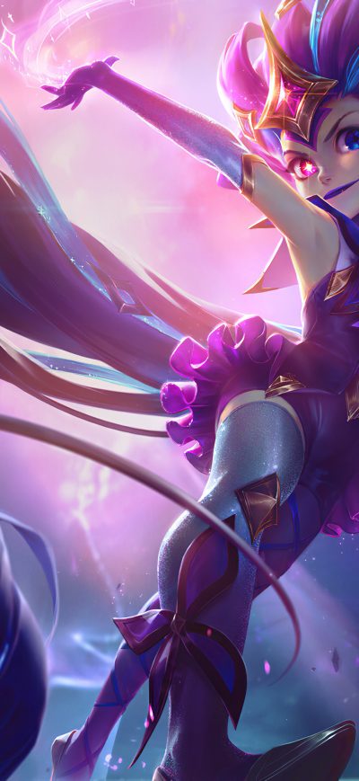 Fond d'écran iPhone Star Guardian Zoe 4k