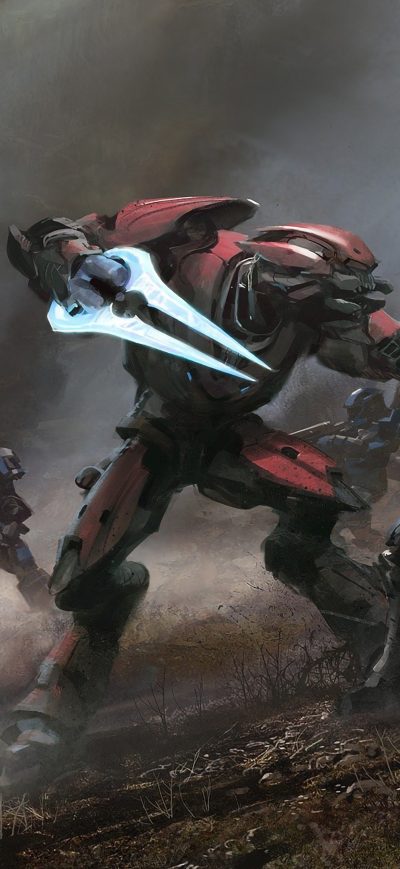 Fond d'écran Halo Reach sur iPhone