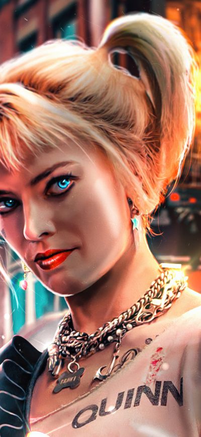 Fond d'écran iPhone Harley Quinn Day Night 4k