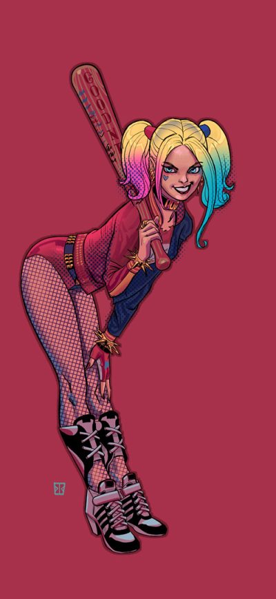 Fond d'écran iPhone Harley Quinn Hd Artwork