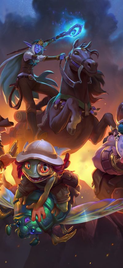 Fond d'écran iPhone Hearthstone Retter Von Uldum 2019 4k