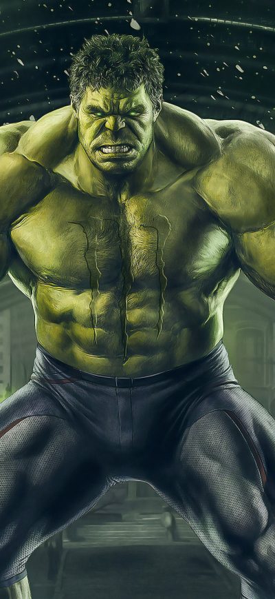 Fond d'écran iPhone Hulk The Beast 4k