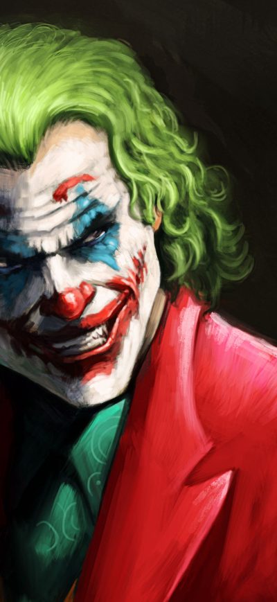 Fond d'écran iPhone Joker Smile Supervillian