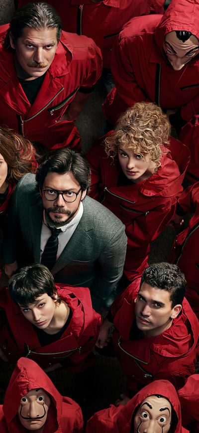 Fond d'écran iPhone 4k Money Heist Season 4 Netflix