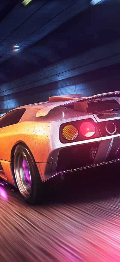 Fond d'écran iPhone Lamborghini Neon