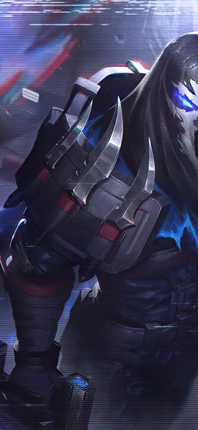 Fond d'écran Psyops Pyke League Of Legends 4k sur iPhone
