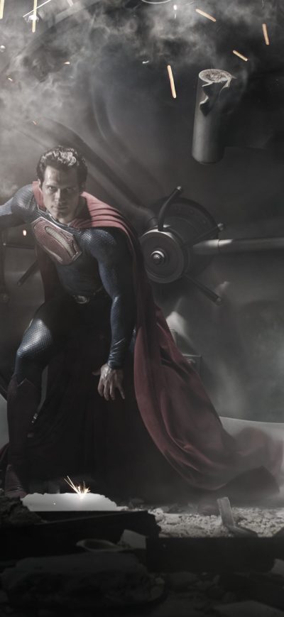 Fond d'écran iPhone Man Of Steel Superman 4k