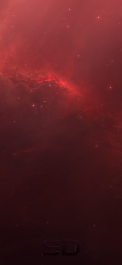Fond d'écran iPhone Nebula Digital Space 5k
