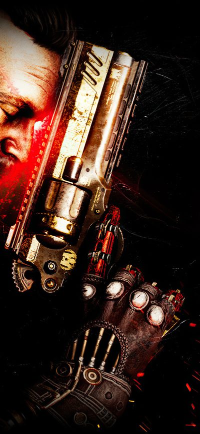 Fond d'écran iPhone Necromunda Hired Gun