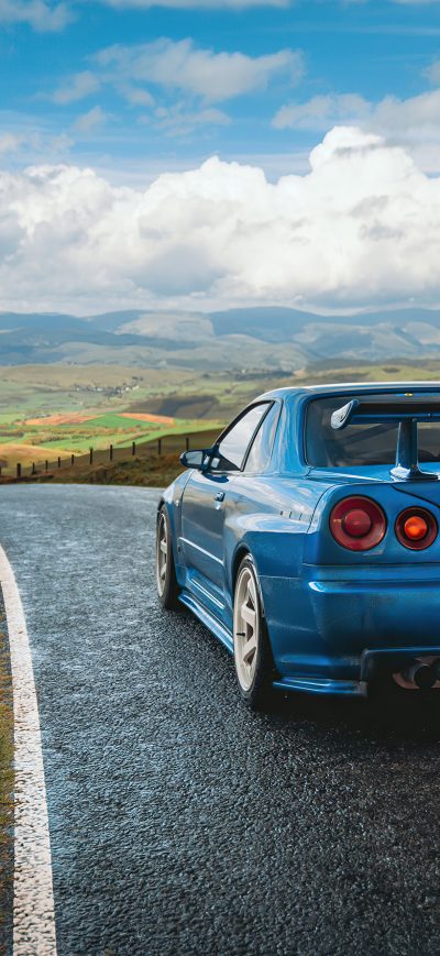 Fond d'écran iPhone Nissan Skyline Gtr R34