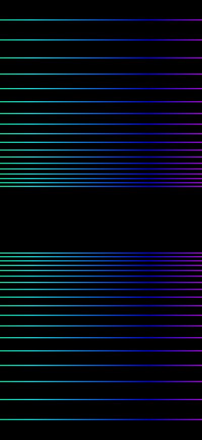 Fond d'écran iPhone Retro Wave Gradient Lines 8k