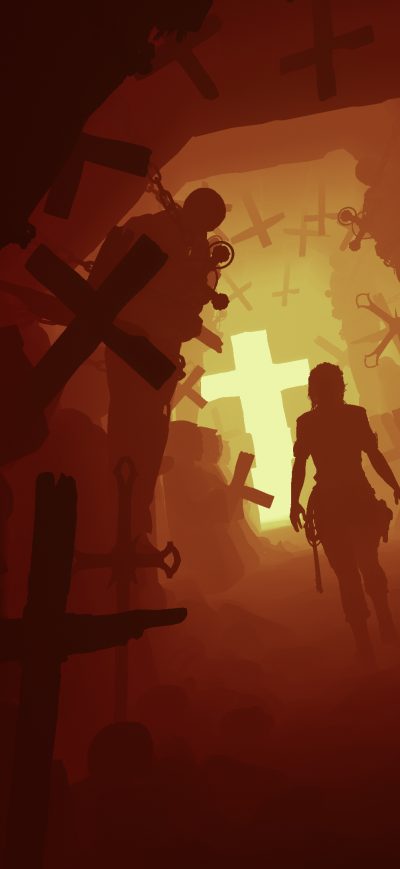 Fond d'écran iPhone Nightmare Shadow Of The Tomb Raider 4k
