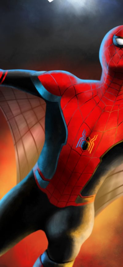 Fond d'écran iPhone Spiderman Newart 4k