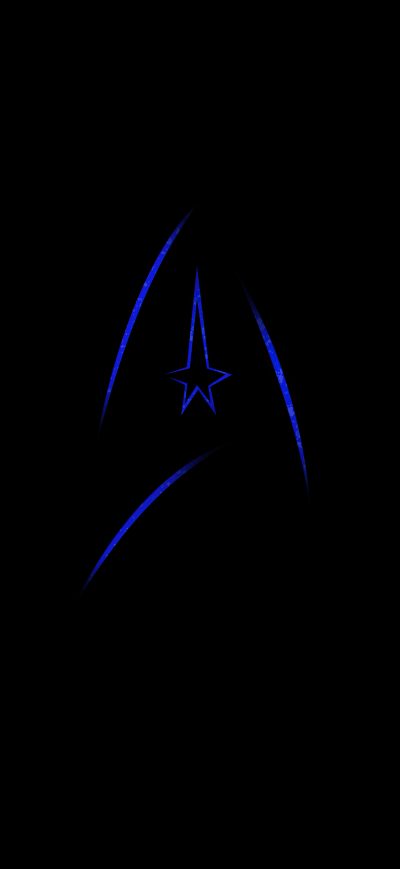Fond d'écran iPhone Star Trek Logo Minimal 5k