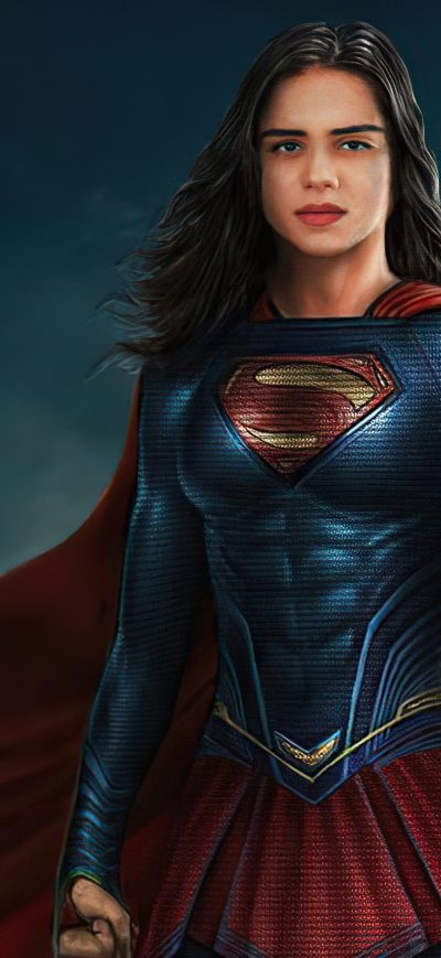 Fond d'écran iPhone Sashacalle As Supergirl In Flash Movie 4k