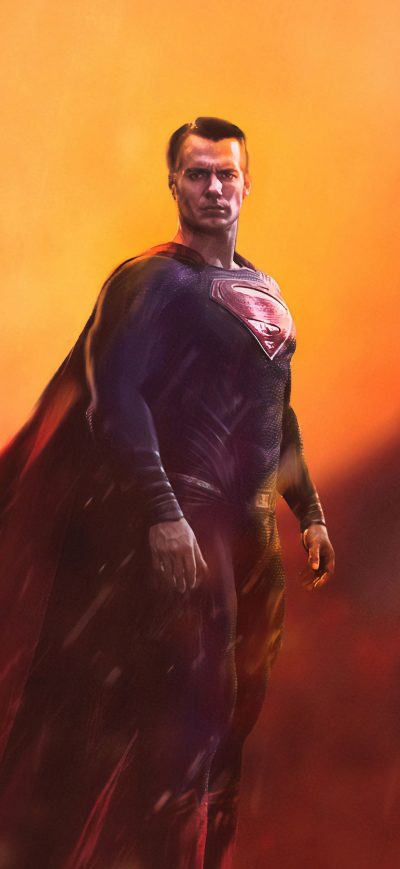Fond d'écran iPhone 4k Superman Henry Cavill