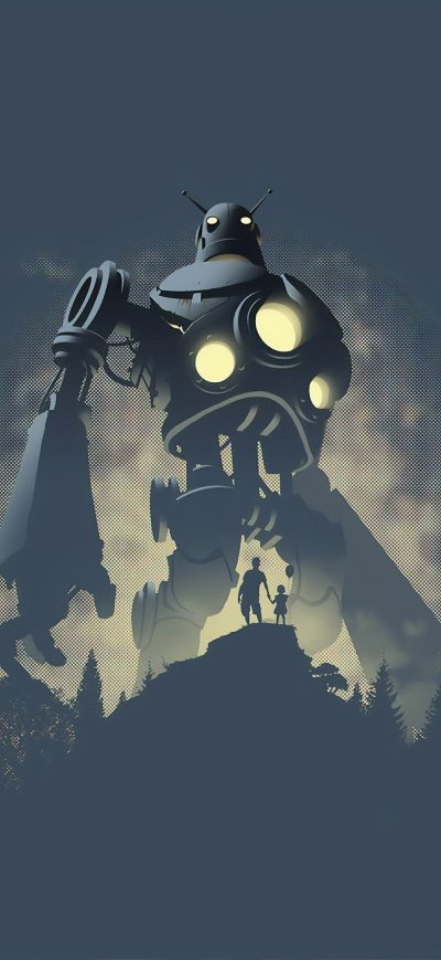 Fond d'écran iPhone The Iron Giant 4k