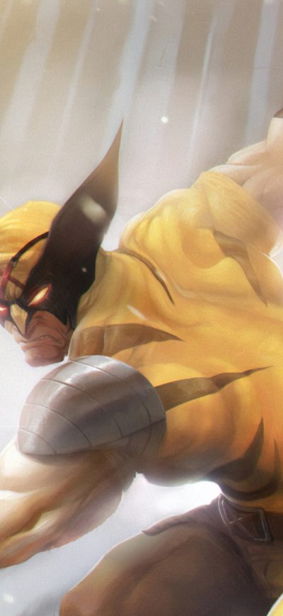 Fond d'écran iPhone Wolverine Claws 4k