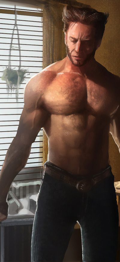 Fond d'écran iPhone Wolverine Artnew
