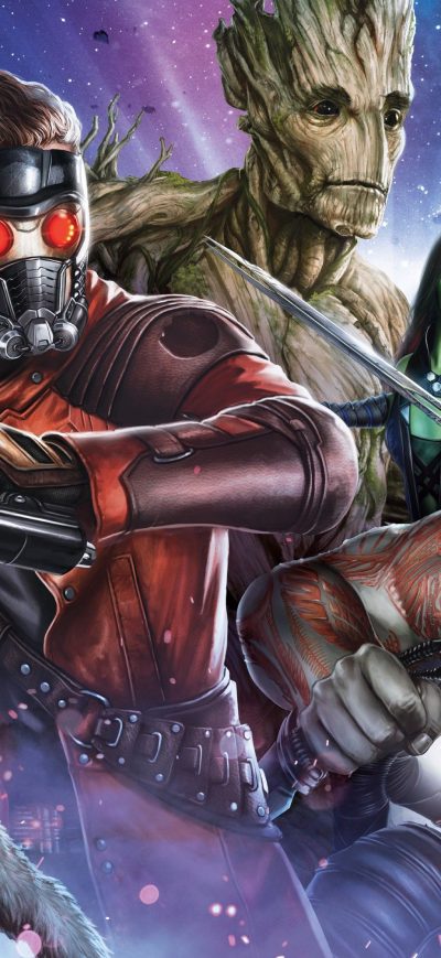 Fond d'écran iPhone Guardians Of The Galaxy Volume 2 Artwork