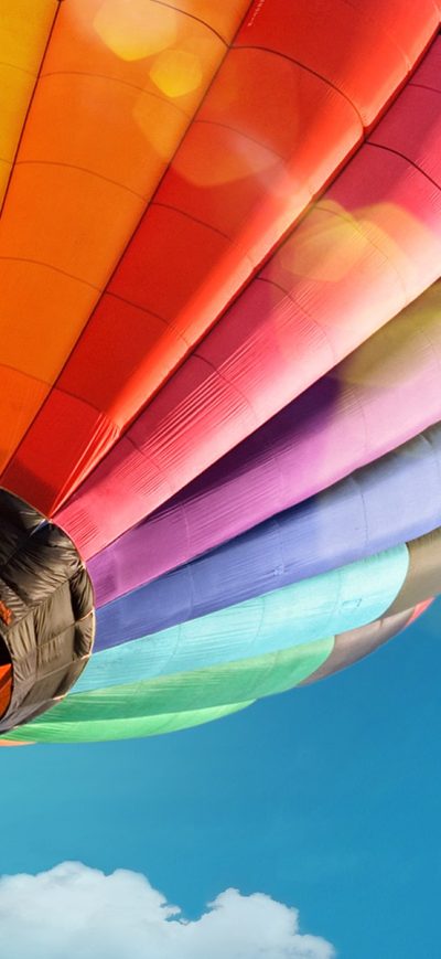 Fond d'écran iPhone Colorful Hot Air Ballon