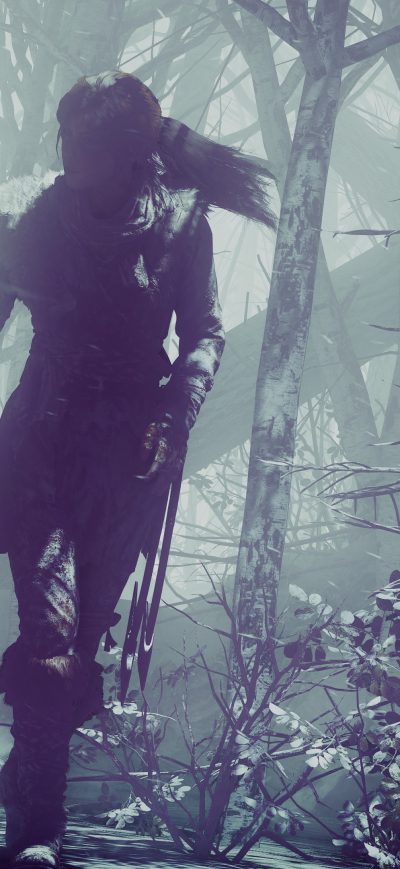Fond d'écran iPhone Lara Croft Rise Of The Tomb Raider 2017 Game