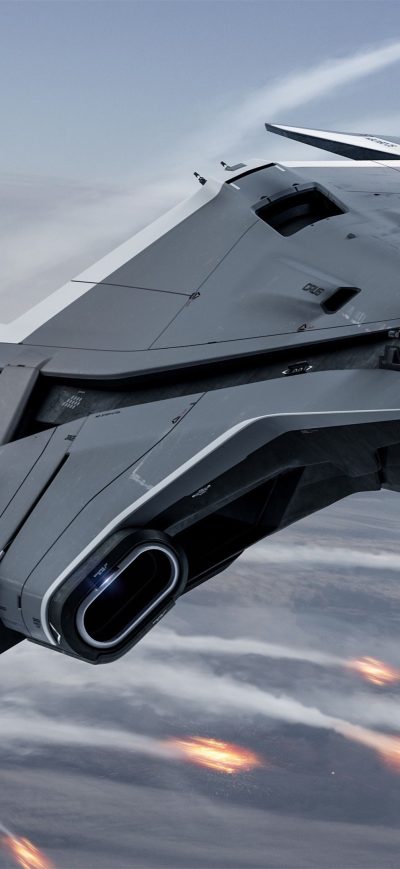 Fond d'écran iPhone Star Citizen Spaceships 4k