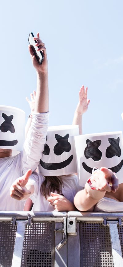 Fond d'écran iPhone Marshmello Fans