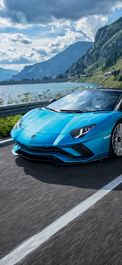 Fond d'écran iPhone Lamborghini Aventador S Roadster 2017