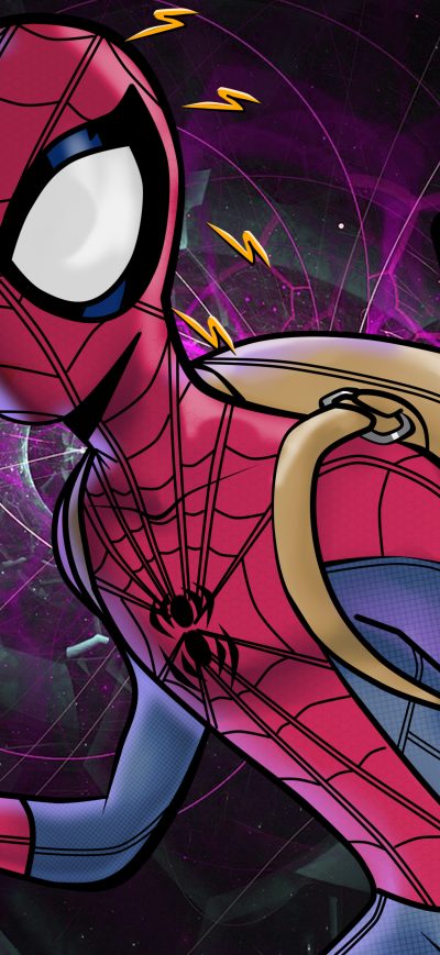 Fond d'écran iPhone 5k Spiderman Digital Art