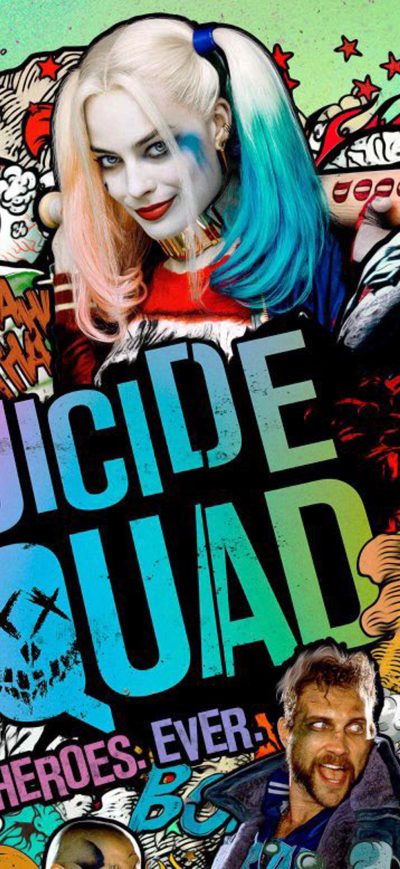 Fond d'écran Suicide Squad Poster sur iPhone