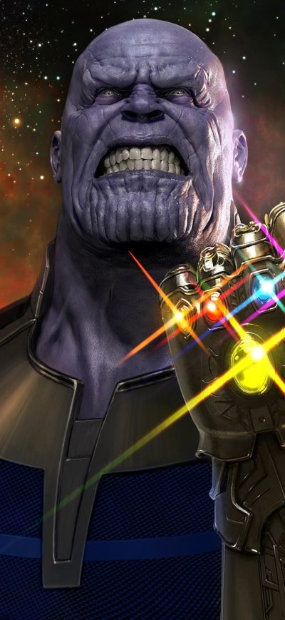 Fond d'écran iPhone Thanos Avengers Infinity War