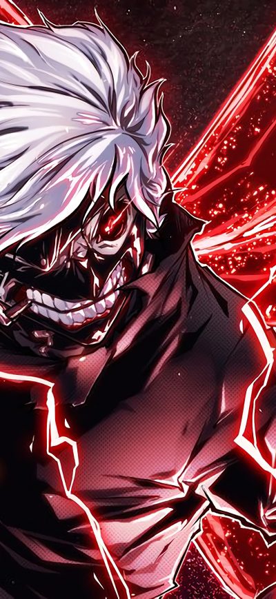 Fond d'écran iPhone Ken Kaneki Tokyo Ghoul 4k