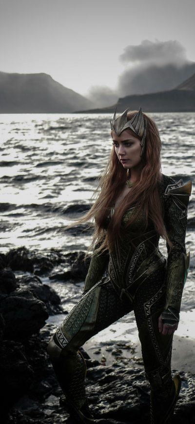 Fond d'écran iPhone Amber Heard As Mera Justice League