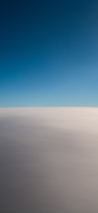 Fond d'écran iPhone Blue Sky Plane Landscape