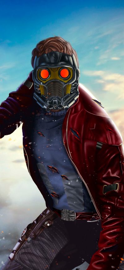Fond d'écran iPhone Star Lord Fan Art