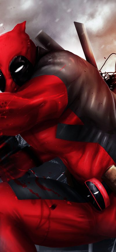 Fond d'écran iPhone Deadpool 4k New Arts
