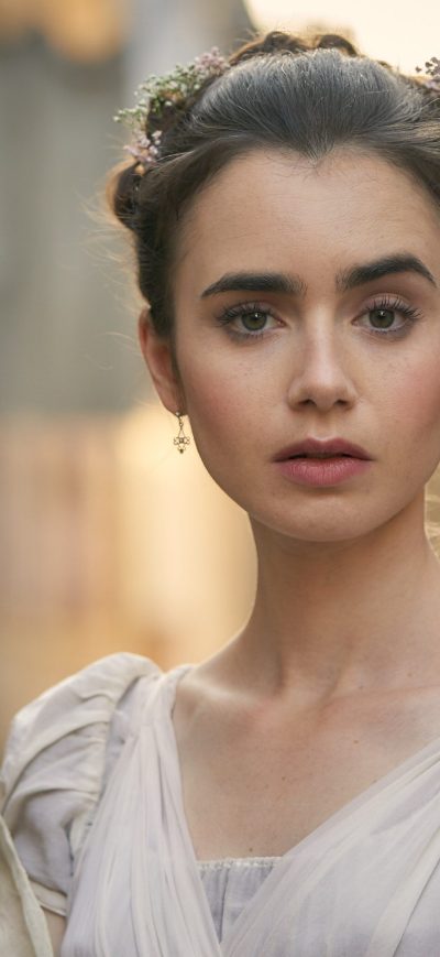 Fond d'écran iPhone Lily Collins In Les Miserables 2018