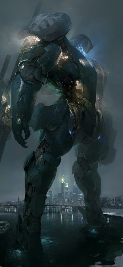 Fond d'écran iPhone Pacific Rim Uprising Jaeger 5k