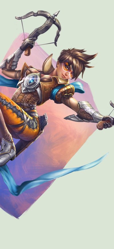 Fond d'écran iPhone Tracer Overwatch 4k