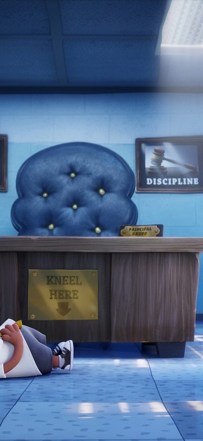 Fond d'écran iPhone Captain Underpants 4k