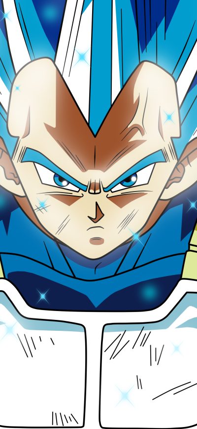 Fond d'écran iPhone Super Saiyan Blue Dragon Ball Super 5k