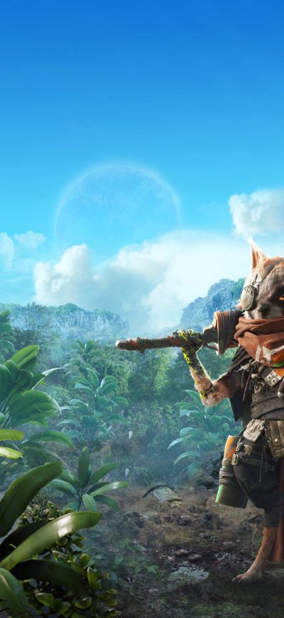 Fond d'écran Biomutant 2018 10k sur iPhone