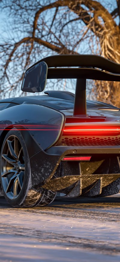 Fond d'écran iPhone Forza Horizon 4 Mclaren 4k