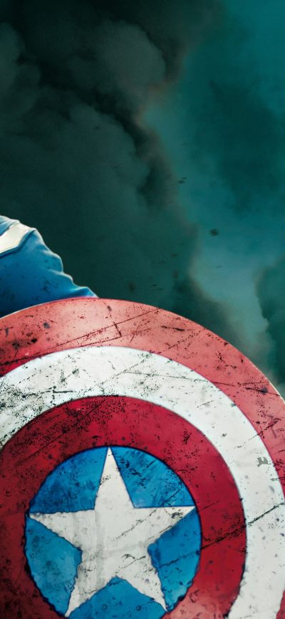 Fond d'écran iPhone Captain America Marvel Superhero 4k