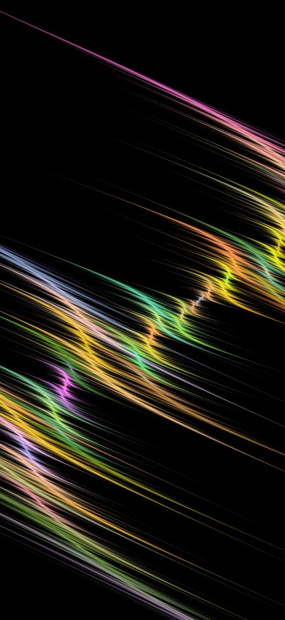 Fond d'écran iPhone Dark Fractal Flame 5k