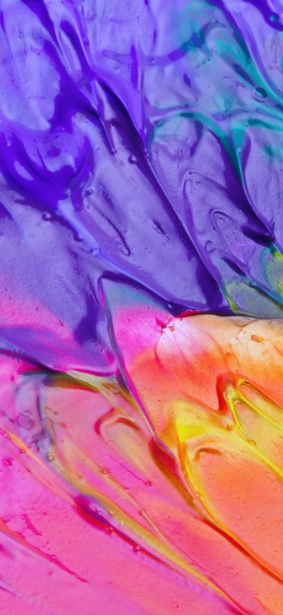 Fond d'écran iPhone Colorful Paint Splash Abstract 4k
