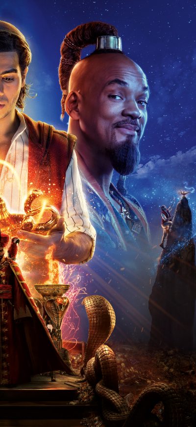 Fond d'écran iPhone Aladdin Movie Poster 8k