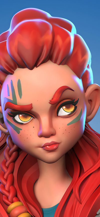 Fond d'écran iPhone Aloy Fan Art