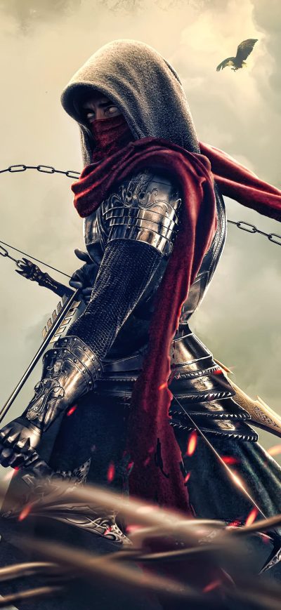 Fond d'écran iPhone The Eagle Archer 4k